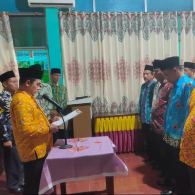 Kemenag Bengkulu Utara Kukuhan Pengurus Badan Kesejahterahan Masjid