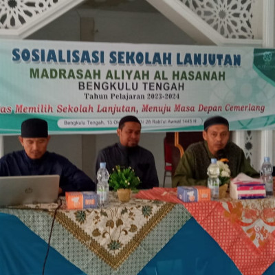 MA Al Hasanah Bengkulu Tengah Gelar Sosialisasi Sekolan Lanjutan