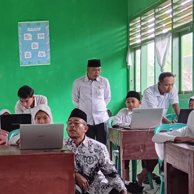 MIN 3 Bengkulu Tengah Gladi Bersih Asesmen Nasional Berbasis Komputer