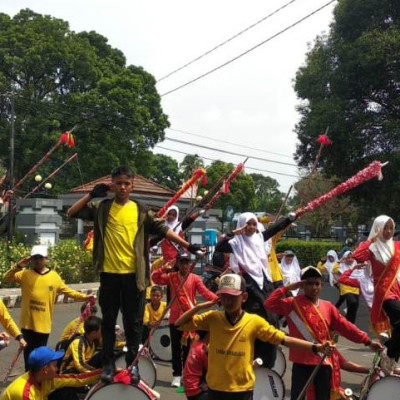 Tim Drumband GBM MIN 1 RL Lakukan Latihan Intensif Jelang Karnaval Kebangsaan
