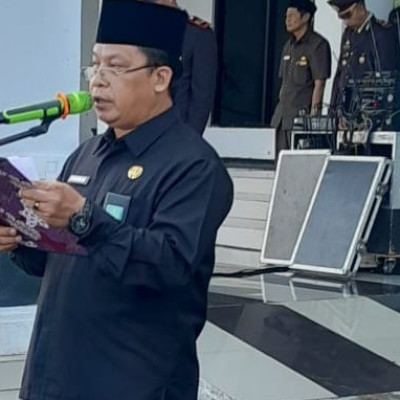 Pimpin Do'a HUT Provinsi Bengkulu Ke-55, Kakan Kemenag : Terus Berkarya untuk Bengkulu Sejahtera