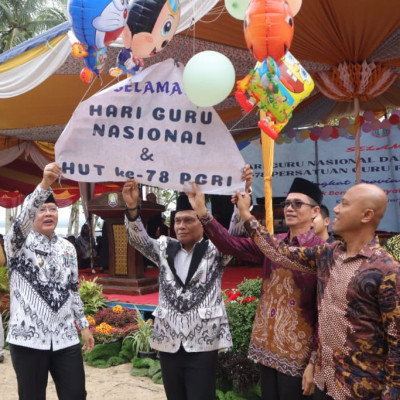 Kakan Kemenag Kaur Hadiri Puncak Peringatan HGN Provinsi Bengkulu