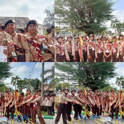 BK-HTS MTsN 2 Seluma Kembali Mendulang Prestasi Dalam Kegiatan Islamic Scout Creativity (ISC) ke-28 Se-Sumatera UIN FAS Bengkulu.