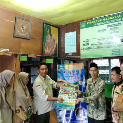 Memasuki Tahun Ajaran Baru Seluruh siswa kelas 9 MTs Tarbiyah Bengkulu Utara  mengikuti sosialisasi PPDBM MAN IC