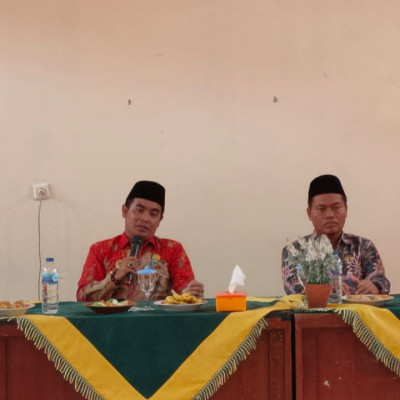 Pimpinan Rakor Awal Tahun, Kakan Kemenag Bengkulu Utara Apresiasi Kinerja Jajarannya