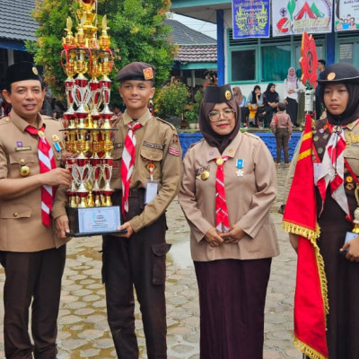 Kontingen Pramuka MTsN 2 Kota Bengkulu Raih Juara Umum Pramuka Tingkat Penggalang SMP se-Provinsi Bengkulu