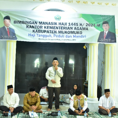 Buka Manasik Haji Tingkat Kabupaten Tahun 2024, Kakan Kemenag Ucapkan Selamat