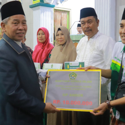 Safari Ramadan ke- 5, Kakanwil Bersama Pemprov Bengkulu Sambangi Masjid Al-Hikmah Talang Ulu