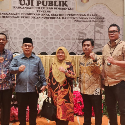 Kepala MTsN 1 Kota Bengkulu Hadiri Undangan Uji Publik Rancangan Peraturan Pemerintah tentang Penyelenggaraan Pendidikan