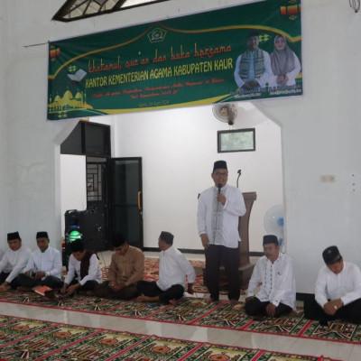 Gebyar Ramadhan, Kemenag Kaur Gelar Khotmil Qura'n Dan Buka Bersama