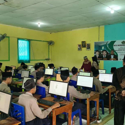 Pengawas Madrasah Laksanakan Evaluasi Pelaksanaan AMBK di MTs Muhammadiyah Curup