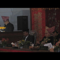 Kasi Bimas Islam Kemenag RL Pimpin Doa Sidang Paripurna DPRD Kabupaten RL