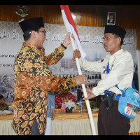 Gubernur Lepas JCH Kloter 2 Bengkulu Menuju BIM