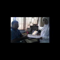 Staf Seksi Pendidikan Madrasah Menyerahkan Verval Un  Madrasah Ke Dinas Dikpora Kabupaten Kepahiang. 
