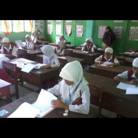 MIN 01 Rejang Lebong Laksanakan Ujian Madrasah Tahun 2017
