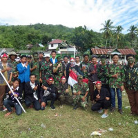MAS Pinang Belapis Usung Tema TNI Dalam Pawai HUT RI Ke-73