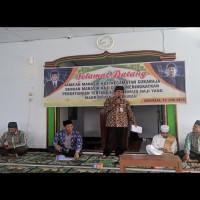 Ka.Kemenag Seluma Buka Acara Manasik Haji Kecamatan Sukaraja