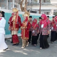 Kontingen Provinsi Bengkulu Meriahkan Defile Pentas PAI Tingkat Nasional