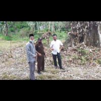 Ka.KUA V Koto Tinjau Lokasi Hibah Tanah Untuk Gedung SBSN