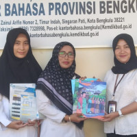 Perpustakaan MTsN 1 Terima Buku dari Kantor Bahasa Provinsi Bengkulu