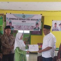 Cegah Pernikahan Dini, Kemenag Kabupaten Lebong Selenggarakan Bimbingan Remaja Usia Sekolah di SMP 12