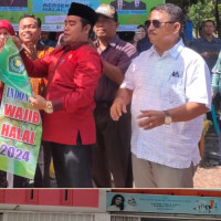 Kampanye Mandatori Halal Kakan Kemenag Kabupaten Bengkulu Utara