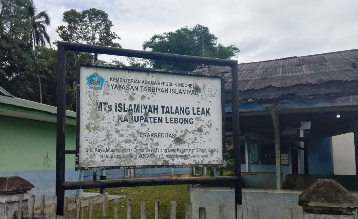Kemenag Lebong Luruskan Informasi Renovasi Gedung MTs Islamiyah Talang Leak
