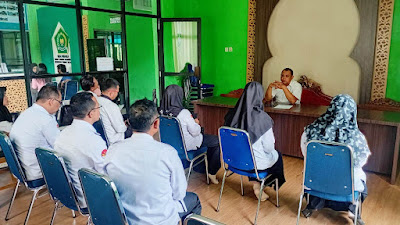 Rakor Tahun 2026, Kepala KUA Pondok Kelapa Tekankan Ketelitian RHK ASN