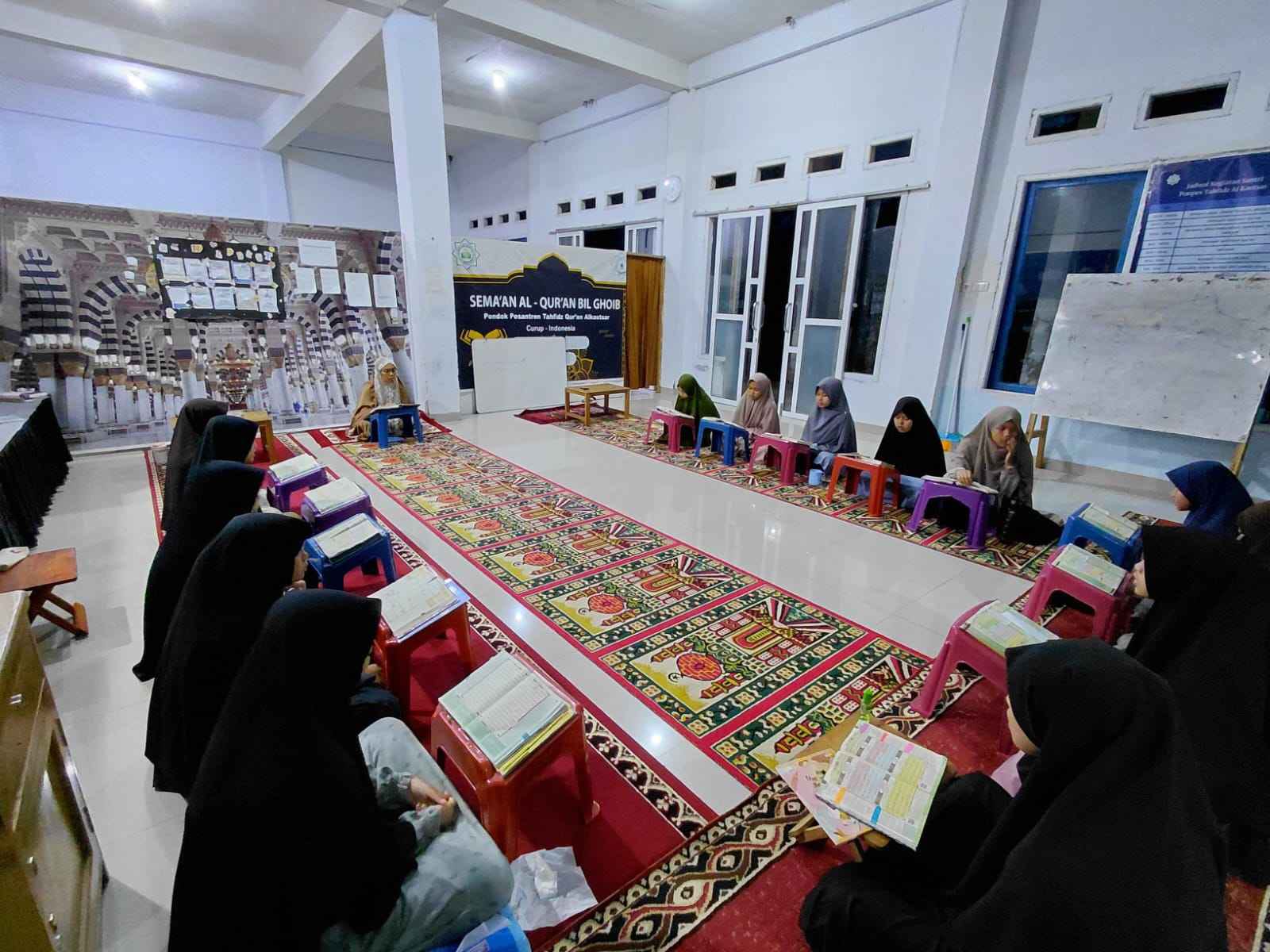 Cetak Generasi Penghafal Al-Qur’an, PAI KUA Curup Utara Bina Santriwati Ponpes Al Kautsar