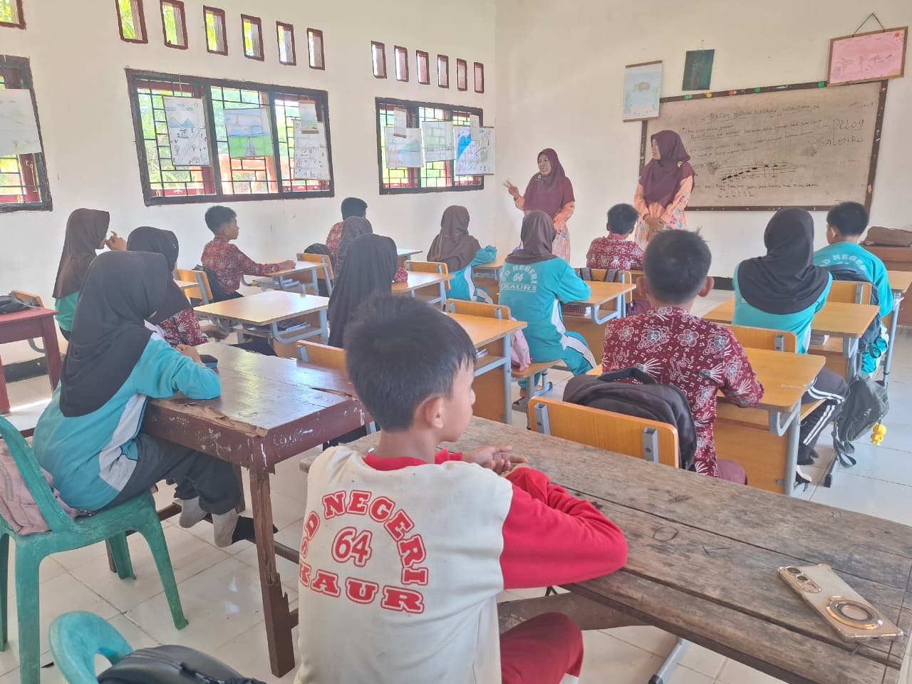Tanamkan Akhlak Sejak Dini, KUA Semidang Gumay Jalin Koordinasi dengan Sekolah Dasar