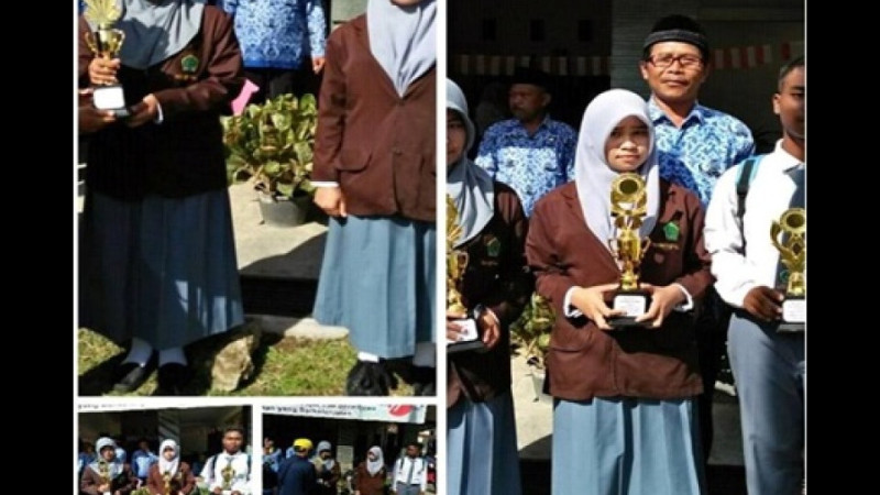 Siswa MAN 01 Lebong Borong Piala Lomba Gerak Jalan