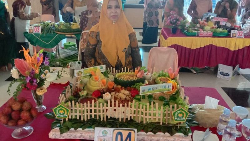 Dwp Kemenag Kepahiang Antuasias Ikuti Lomba Kreasi Nasi Tumpeng 2965