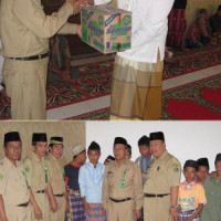 Kemenag dan Baznas RL Serahkan bantuan Bagi Panti Asuhan Anak Soleh