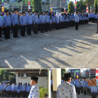 Kemenag Kota Bengkulu Laksanakan Upacara Peringatan HUT RI Ke-68