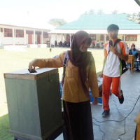 MAN Bintuhan Adakan Pemilihan Ketua dan Pengurus OSIS.