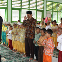 Tingkatkan Kualitas Ibadah, Siswa MIN Pematang Bangau Rutin Dhuha dan Zuhur Berjamaah