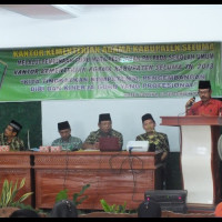 Kantor Kemenag Kabupaten Seluma Adakan Pembinaan  Guru 