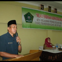 Kemenag Kota Bengkulu  Adakan Pembinaan Administrasi Keuangan dan BMN