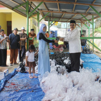 Kemenag Kepahiang Sembelih Empat Ekor Sapi Qurban