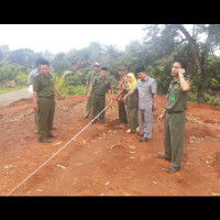 Penentuan Titik Nol Pembangunan MA Darul Qalam Kabupaten Benteng 