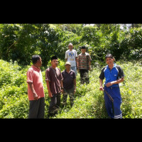 Kemenag Benteng  Lakukan Pengukuran Lokasi KUA Kecamatan Merigi kelindang