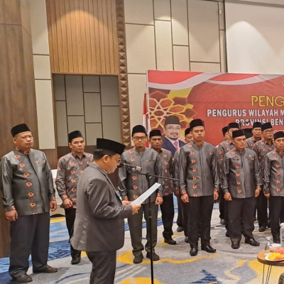 Dirjen Bimas Islam Kukuhkan Pengurus Wilayah Majelis Da’i Kebangsaan Provinsi Bengkulu