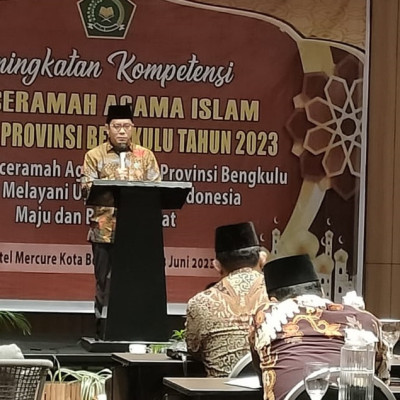 Prof. Dr. Phil. H. Kamarudin Amin, MA : Jadilah Penceramah Yang Berintegritas