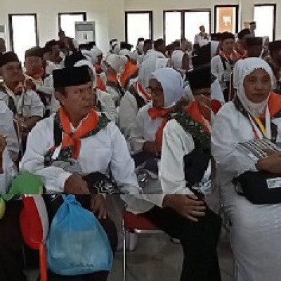 Kloter 8 Tiba di Embarkasi Antara Bengkulu, Terima  One Stop Service