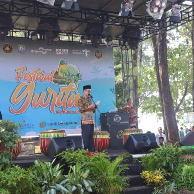 Hadiri Festival Gurita, Kakan Kemenag Kaur: Semoga Memperkuat Pariwisata Daerah