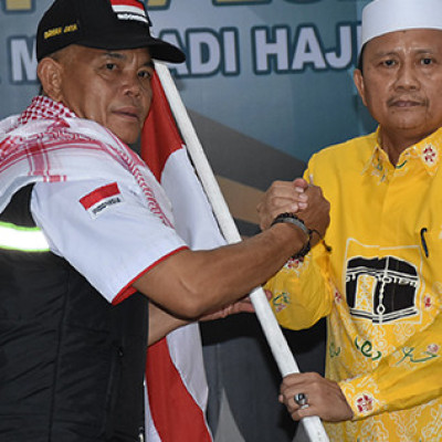 Jamaah Haji Penerbangan Pertama Tiba di Bengkulu