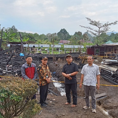 Asrama Rintisan Pondok Pesantren Pilot Project Usaha Mandiri Pesantren Terbakar