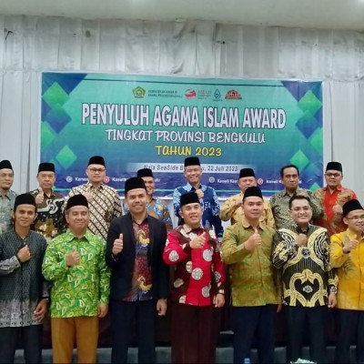 2 PAI Kemenag Kota Bengkulu Masuk Daftar Nomine PAI Awars Tahun 2023