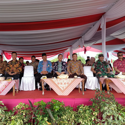 Kakan Kemenag Benteng Hadiri Pelepasan Purna Tugas Paskibaraka Tingkat Kab. Benteng dan Penyerahan Tornas Kades