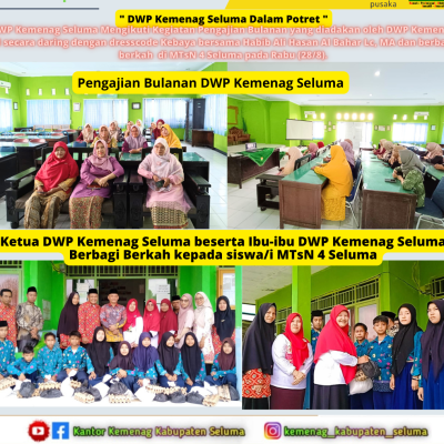 Produktif, Beginilah Kegiatan Ibu-Ibu DWP Kemenag Seluma.